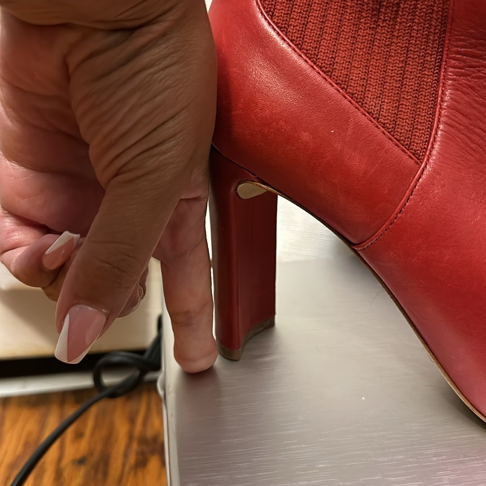 Red Booties - Picture 2 of 5